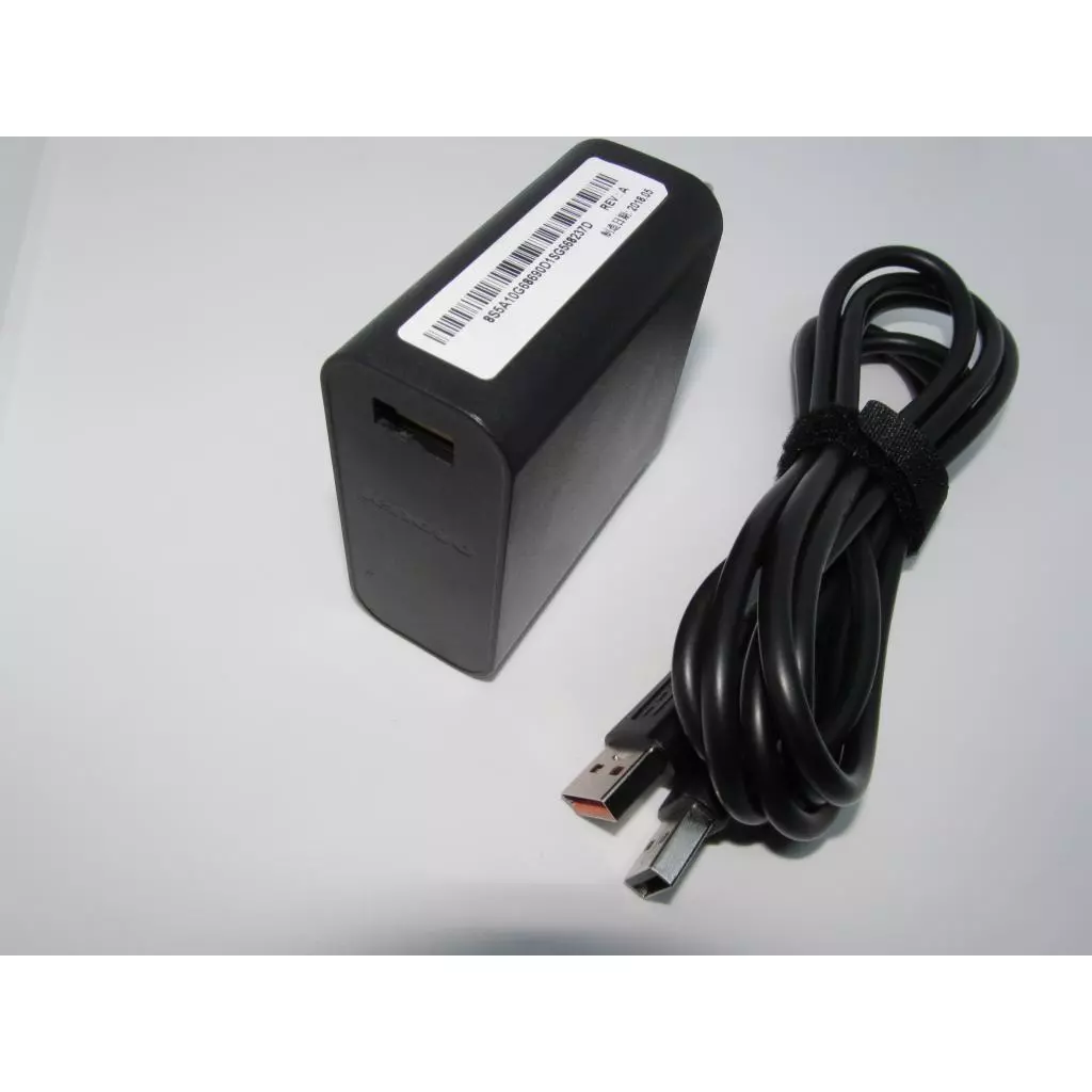 Блок питания к ноутбуку Lenovo 65W 20V, 3.25A / 5V, 2A разъем bevel USB (косой) wall mount (ADL65WDA / A40248) - 1 Блок питания к ноутбуку Lenovo 65W 20V, 3.25A / 5V, 2A разъем bevel USB (косой) wall mount (ADL65WDA / A40248) - 1