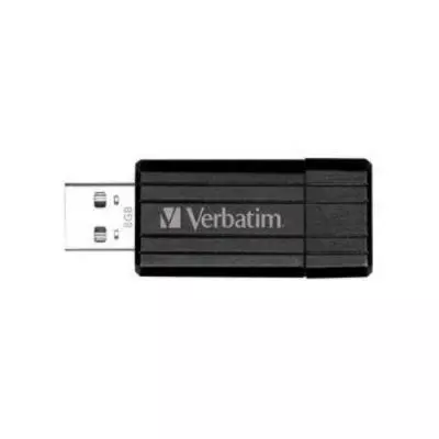 USB флеш накопитель 8Gb Store'n'Go PinStripe black Verbatim (49062)