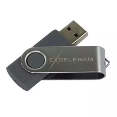USB флеш накопитель eXceleram 8GB P1 Series Silver/Gray USB 2.0 (EXP1U2SIG08)
