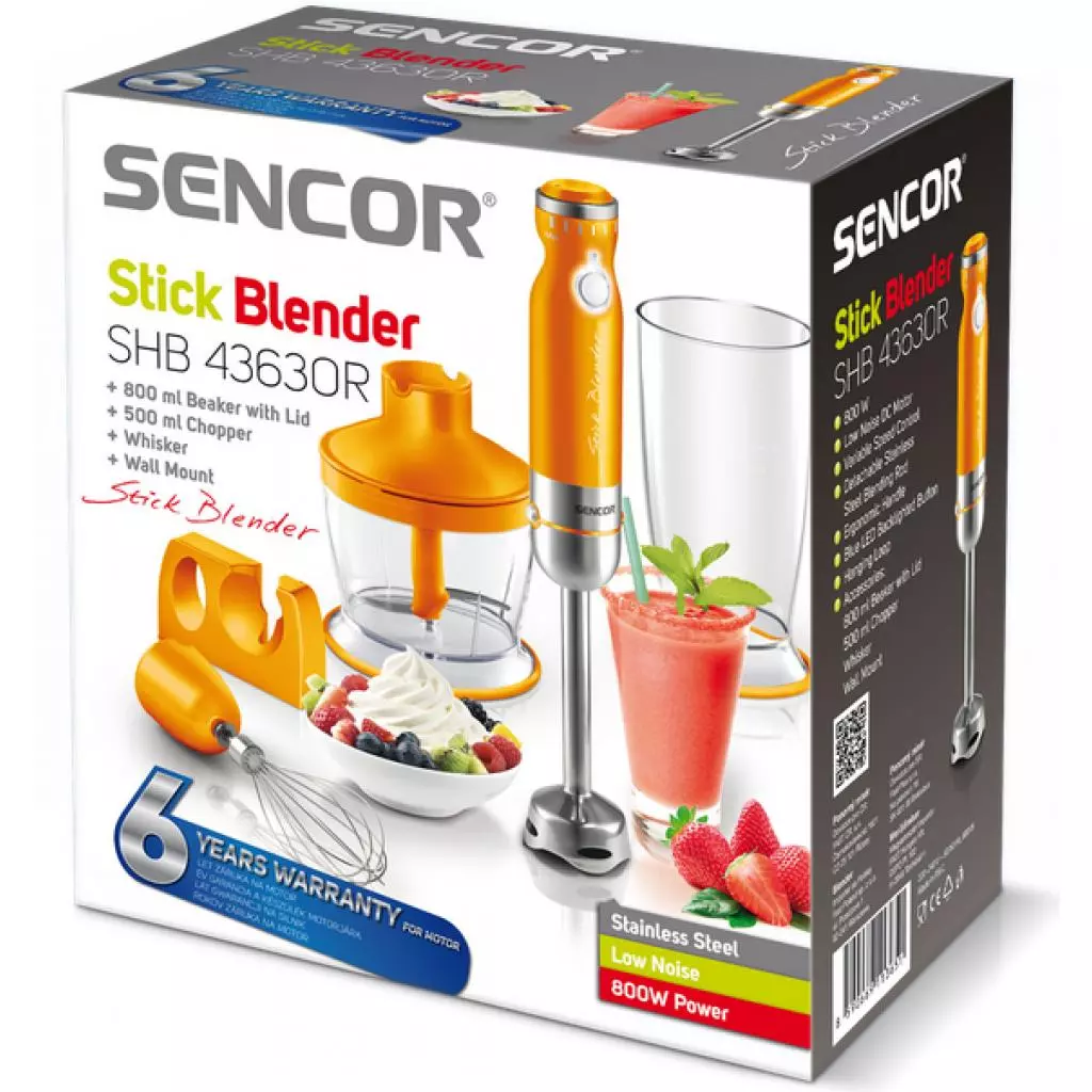 Блендер Sencor SHB 4363 OR (SHB4363OR) - 1 Блендер Sencor SHB 4363 OR (SHB4363OR) - 1