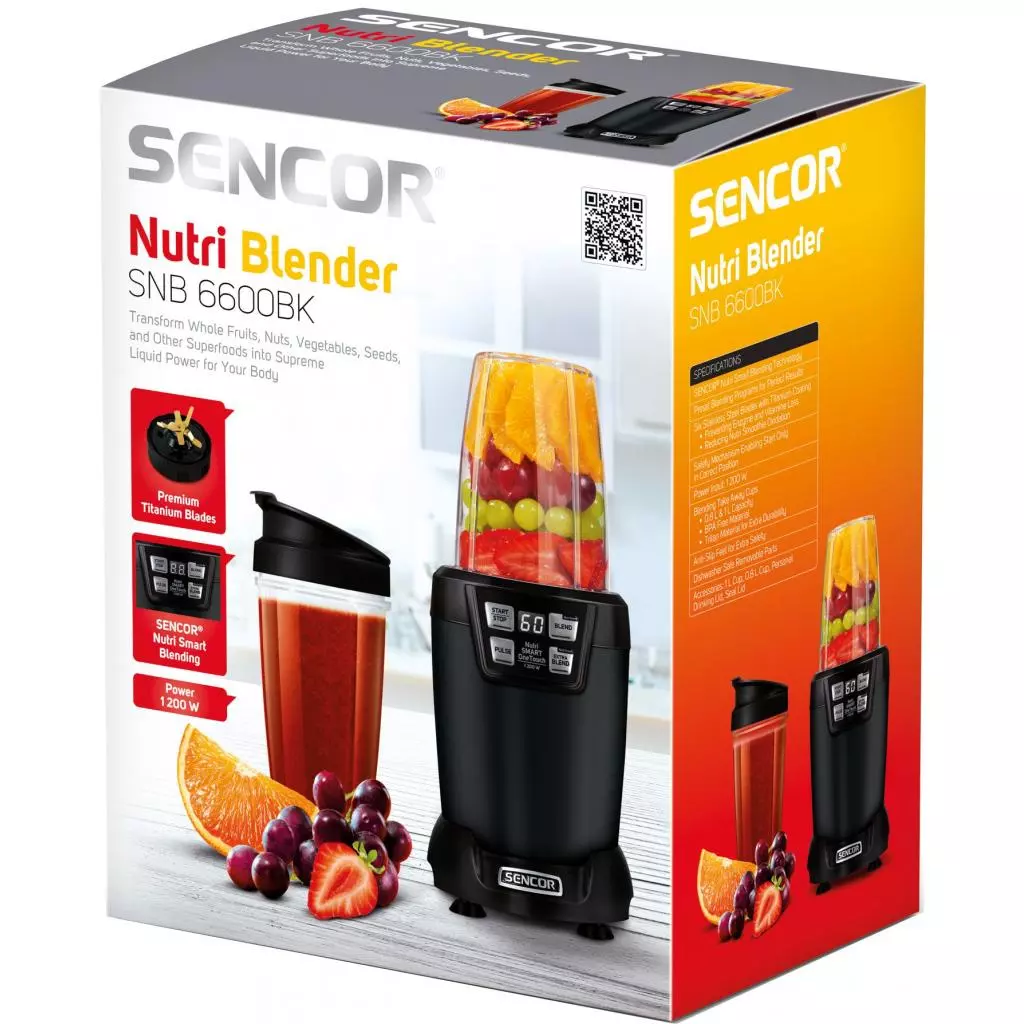 Блендер Sencor SNB6600BK - 5 Блендер Sencor SNB6600BK - 5