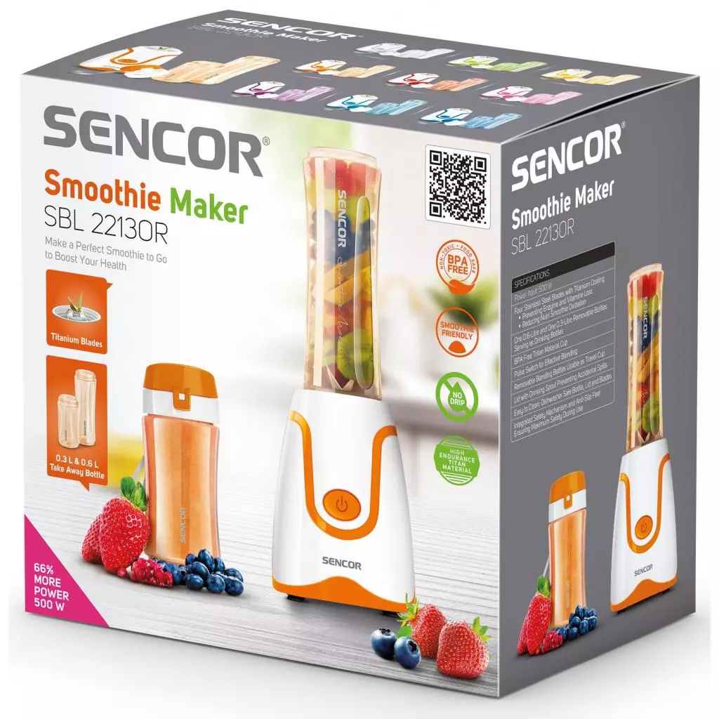 Блендер Sencor SBL2213OR - 10