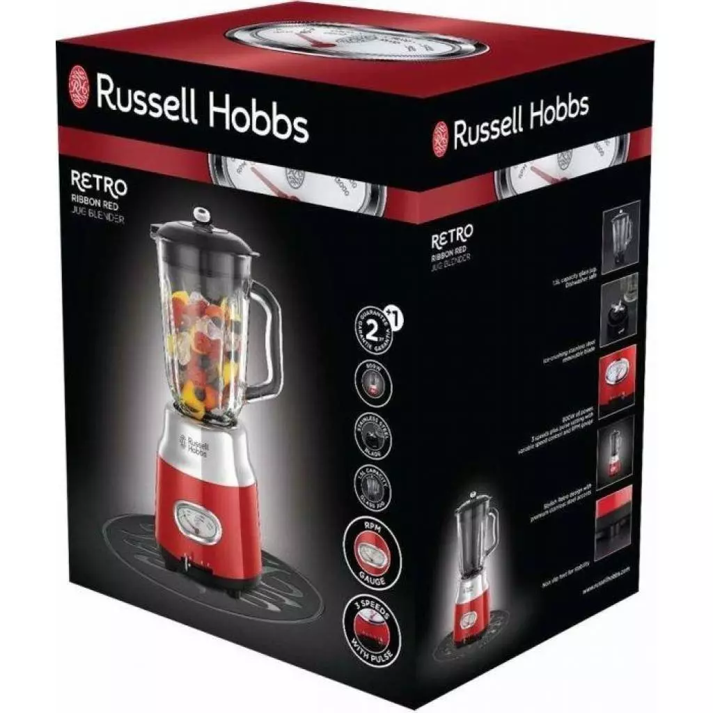 Блендер Russell Hobbs Retro (25190-56) - 1 Блендер Russell Hobbs Retro (25190-56) - 1