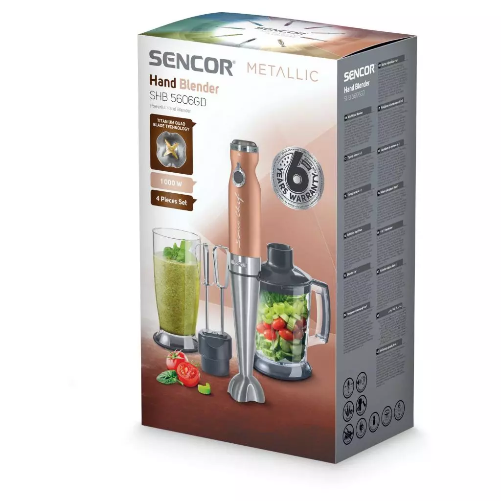Блендер Sencor SHB5606GD - 8