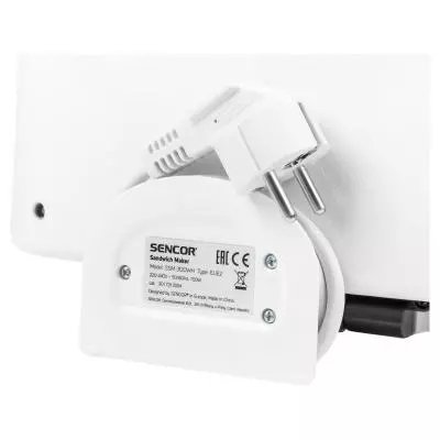 Сэндвичница Sencor SSM3120WH - 3 Сэндвичница Sencor SSM3120WH - 3