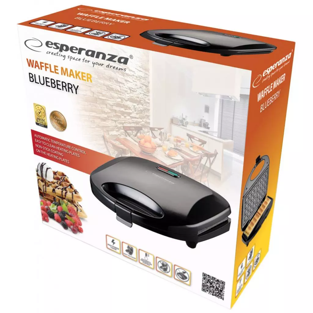 Вафельница Esperanza EKT008 - 3 Вафельница Esperanza EKT008 - 3