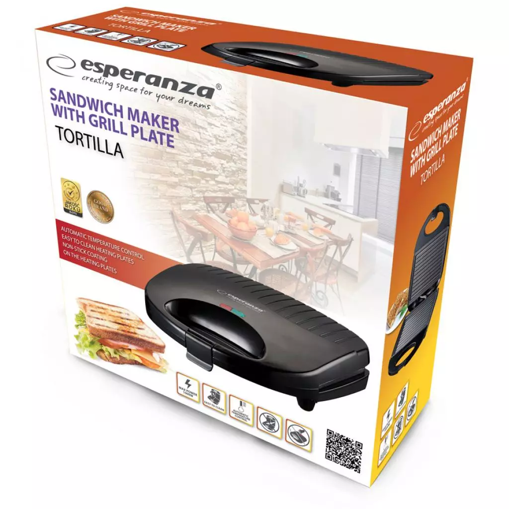 Сэндвичница Esperanza EKT009 - 3 Сэндвичница Esperanza EKT009 - 3