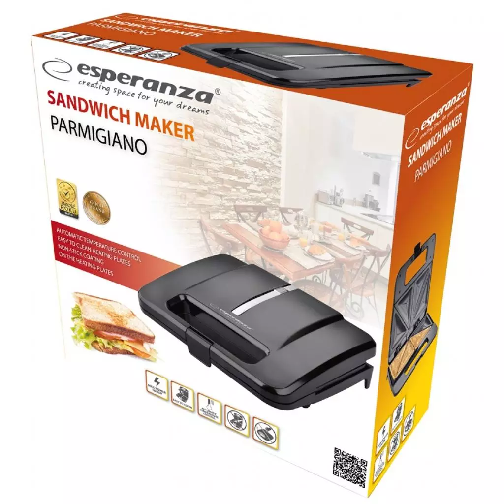Сэндвичница Esperanza EKT010 - 3 Сэндвичница Esperanza EKT010 - 3