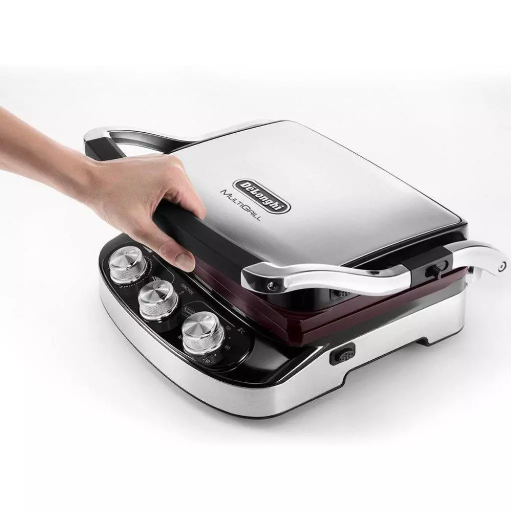 Электрогриль DeLonghi CGH 912 C Steel BK - 4 Электрогриль DeLonghi CGH 912 C Steel BK - 4