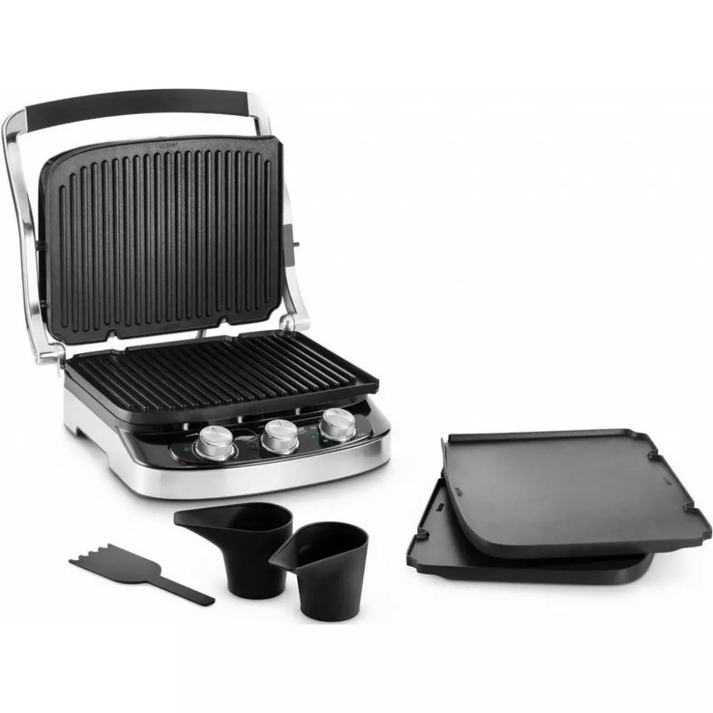 Электрогриль DeLonghi CGH 912 Steel BK (CGH912SteelBK) - 3 Электрогриль DeLonghi CGH 912 Steel BK (CGH912SteelBK) - 3