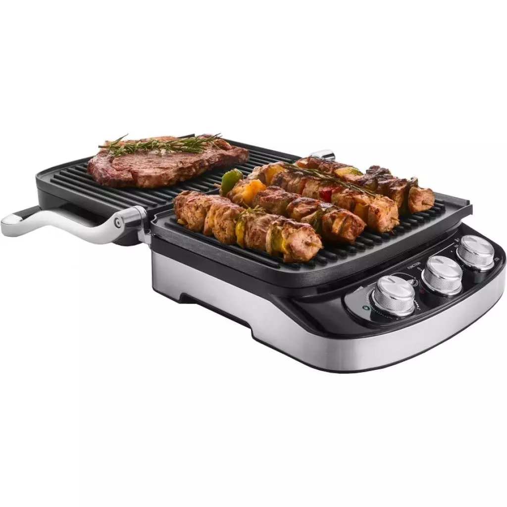 Электрогриль DeLonghi CGH 912 Steel BK (CGH912SteelBK) - 6 Электрогриль DeLonghi CGH 912 Steel BK (CGH912SteelBK) - 6