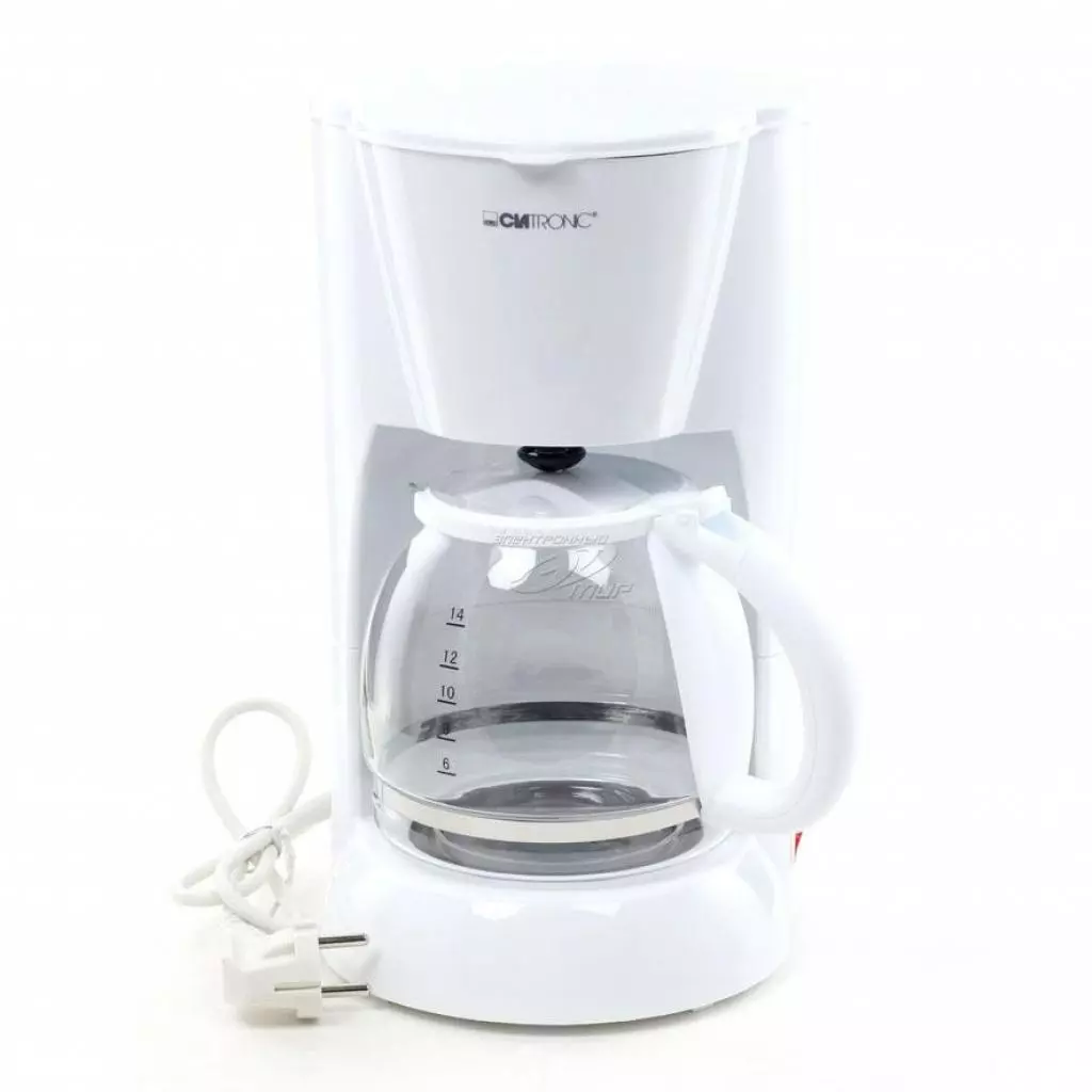 Кофеварка Clatronic KA 3473 White - 1