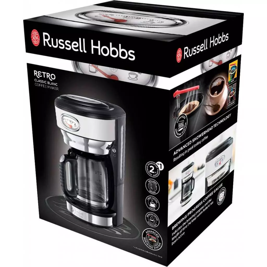 Кофеварка Russell Hobbs 21703-56 Retro - 1 Кофеварка Russell Hobbs 21703-56 Retro - 1