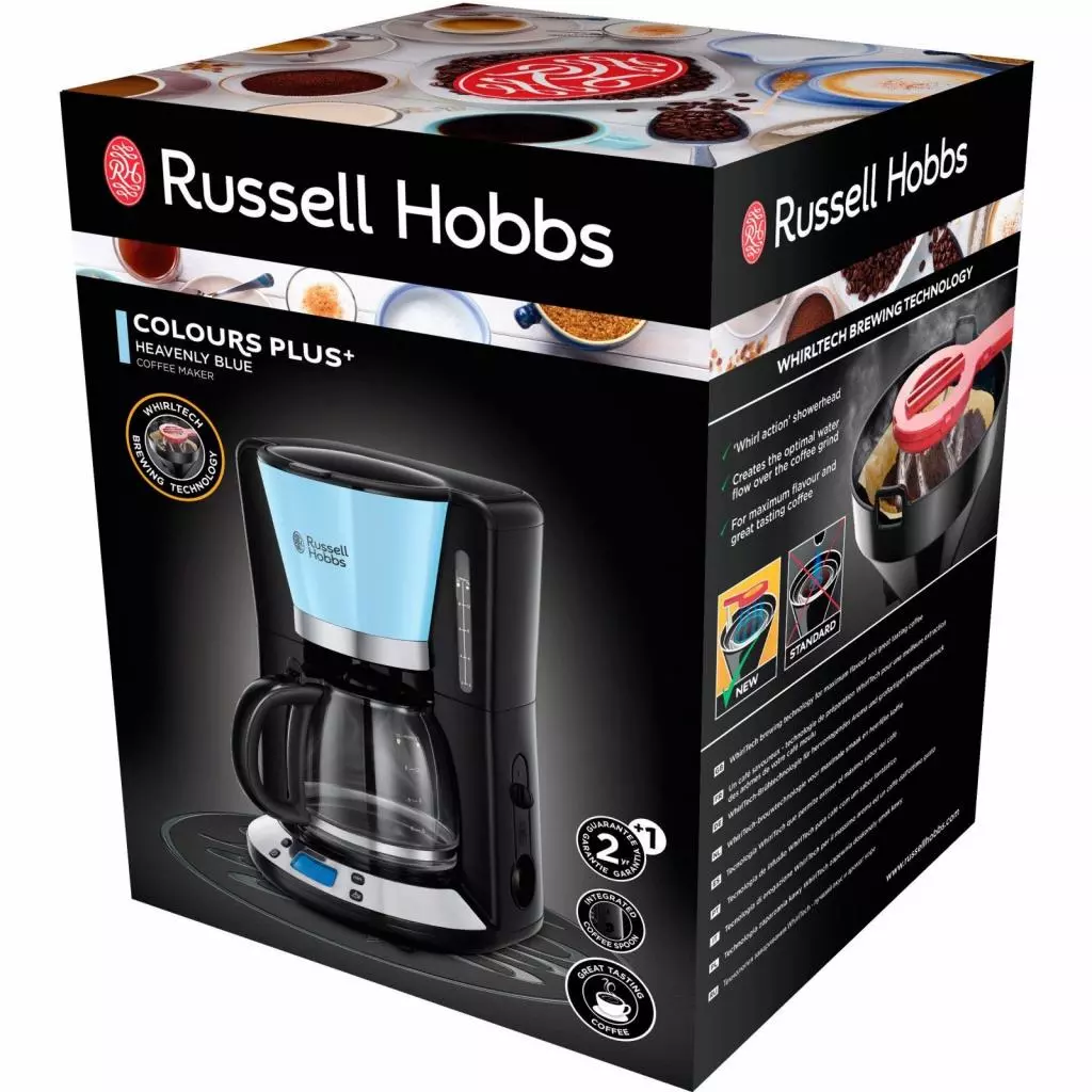 Кофеварка Russell Hobbs 24034-56 Colours Plus - 1 Кофеварка Russell Hobbs 24034-56 Colours Plus - 1