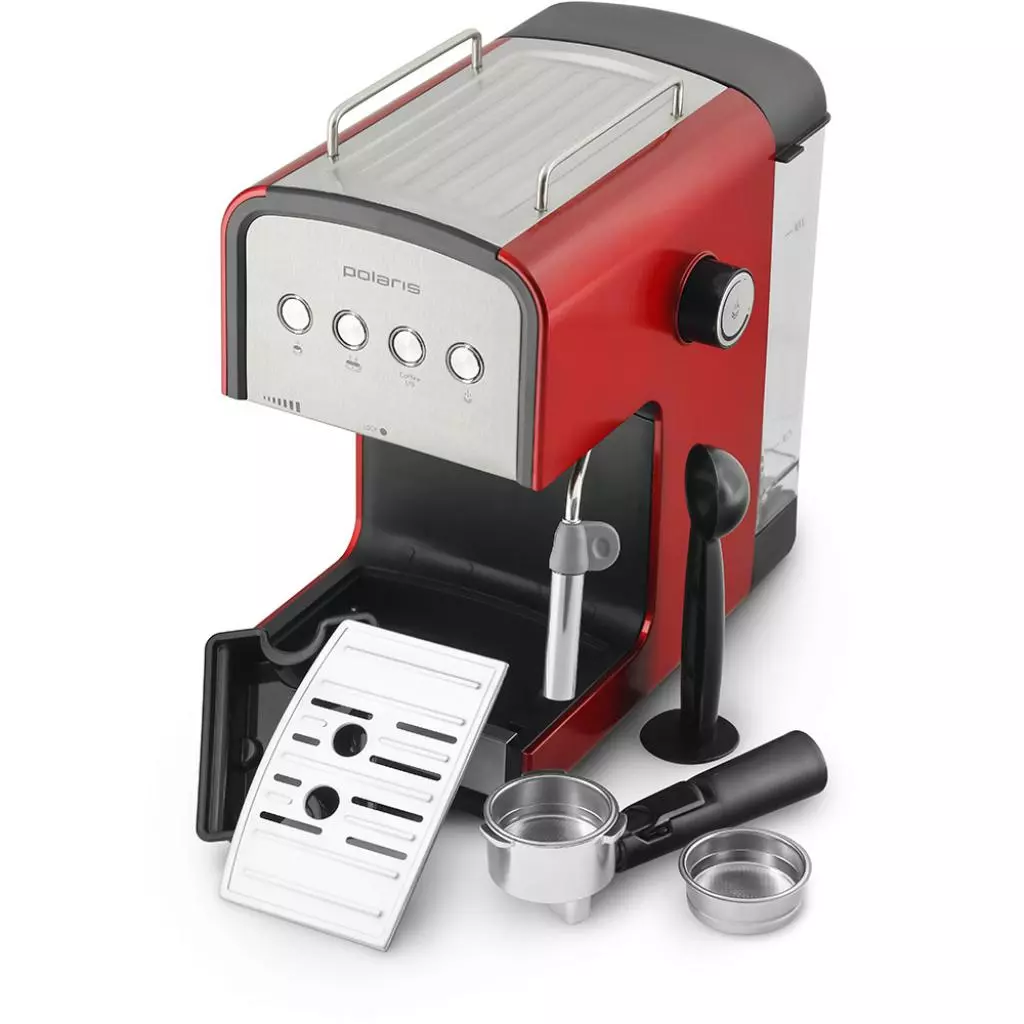 Кофеварка Polaris PCM 1516E Adore Crema Red - 3 Кофеварка Polaris PCM 1516E Adore Crema Red - 3