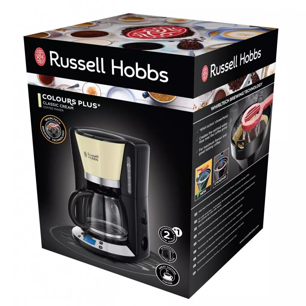 Кофеварка Russell Hobbs Colours Plus+ (24033-56) - 1 Кофеварка Russell Hobbs Colours Plus+ (24033-56) - 1