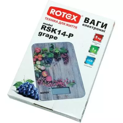 Весы кухонные Rotex RSK14-P Grape - 1 Весы кухонные Rotex RSK14-P Grape - 1