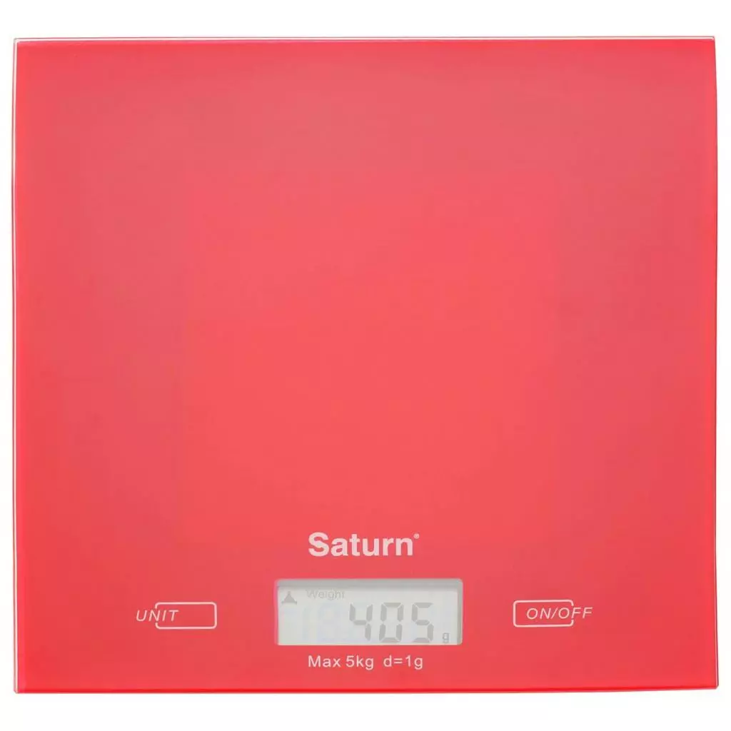 Весы кухонные Saturn ST-KS7810 Red