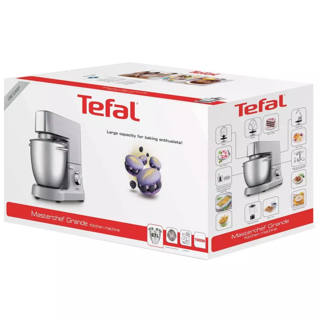 Кухонный комбайн Tefal QB813D38 - 3 Кухонный комбайн Tefal QB813D38 - 3