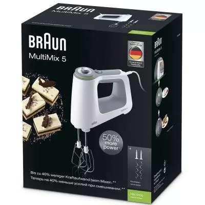 Миксер Braun HM5100WHITE - 2 Миксер Braun HM5100WHITE - 2