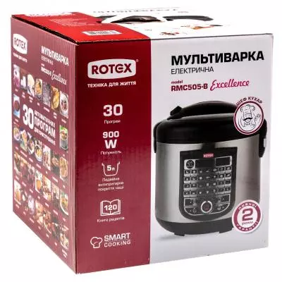 Мультиварка Rotex RMC505-B Excellence - 7