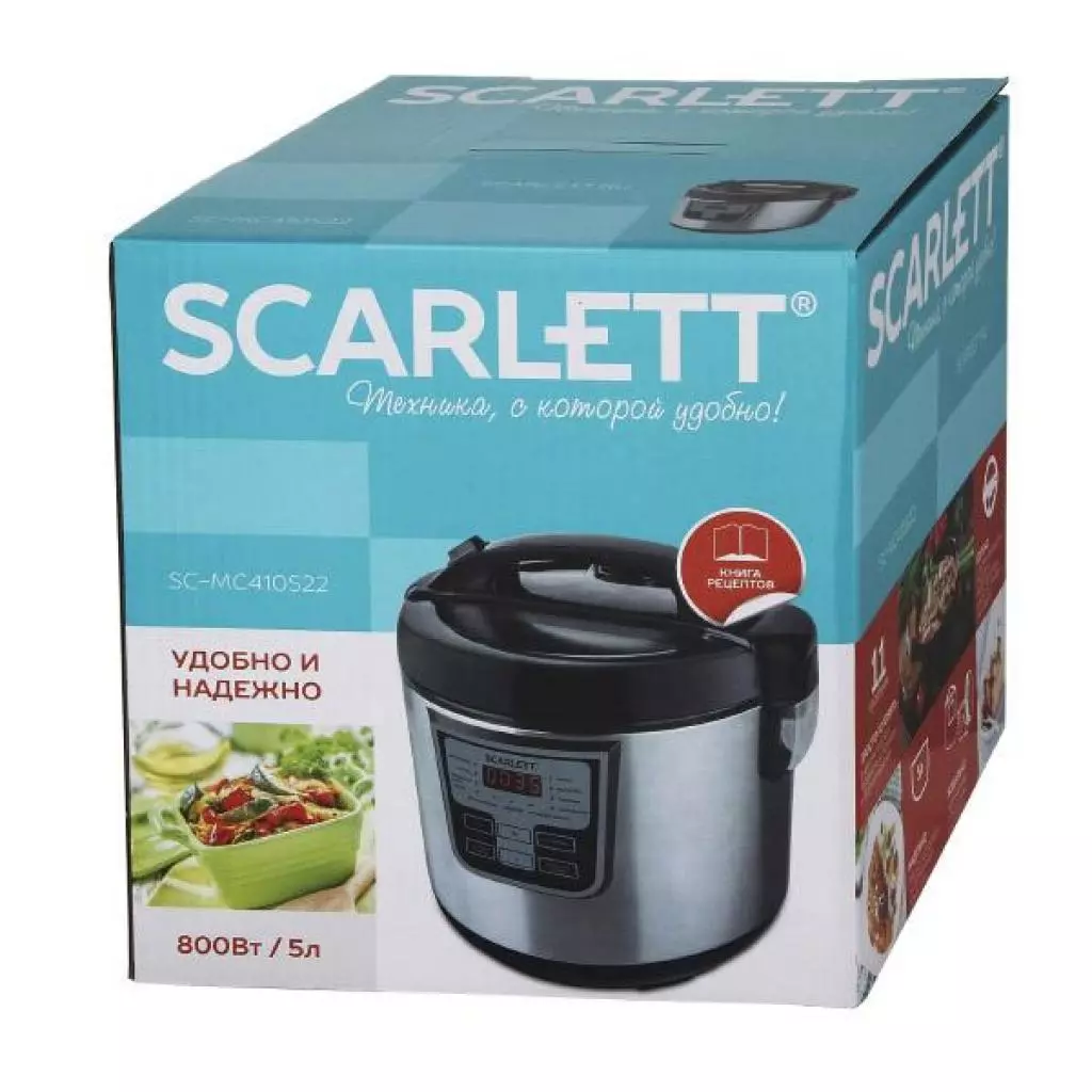 Мультиварка Scarlett SC-MC410S22 - 4 Мультиварка Scarlett SC-MC410S22 - 4