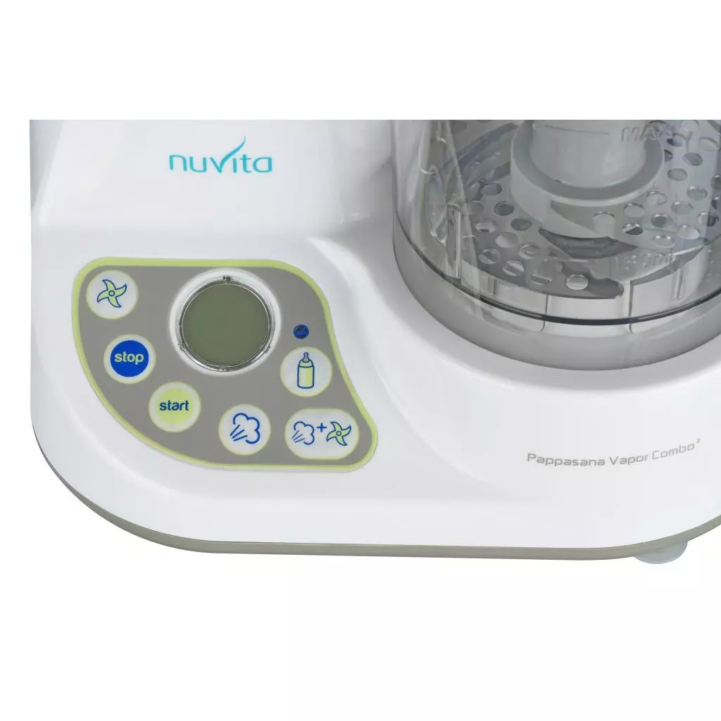 Пароварка Nuvita + блендер 6в1 Nuvita Papasana Vapor Combo (NV1966) - 3 Пароварка Nuvita + блендер 6в1 Nuvita Papasana Vapor Combo (NV1966) - 3