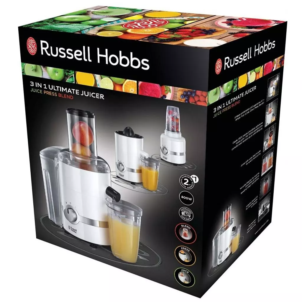 Соковыжималка Russell Hobbs 22700-56 - 4 Соковыжималка Russell Hobbs 22700-56 - 4