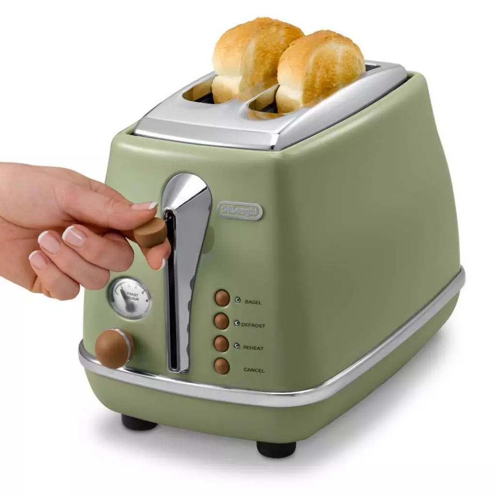 Тостер DeLonghi CTOV 2103.GR - 2 Тостер DeLonghi CTOV 2103.GR - 2