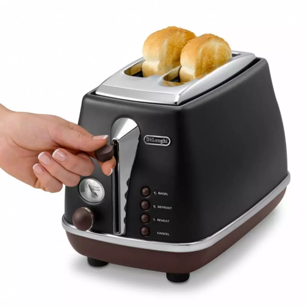 Тостер DeLonghi CTOV 2103.BK - 3 Тостер DeLonghi CTOV 2103.BK - 3