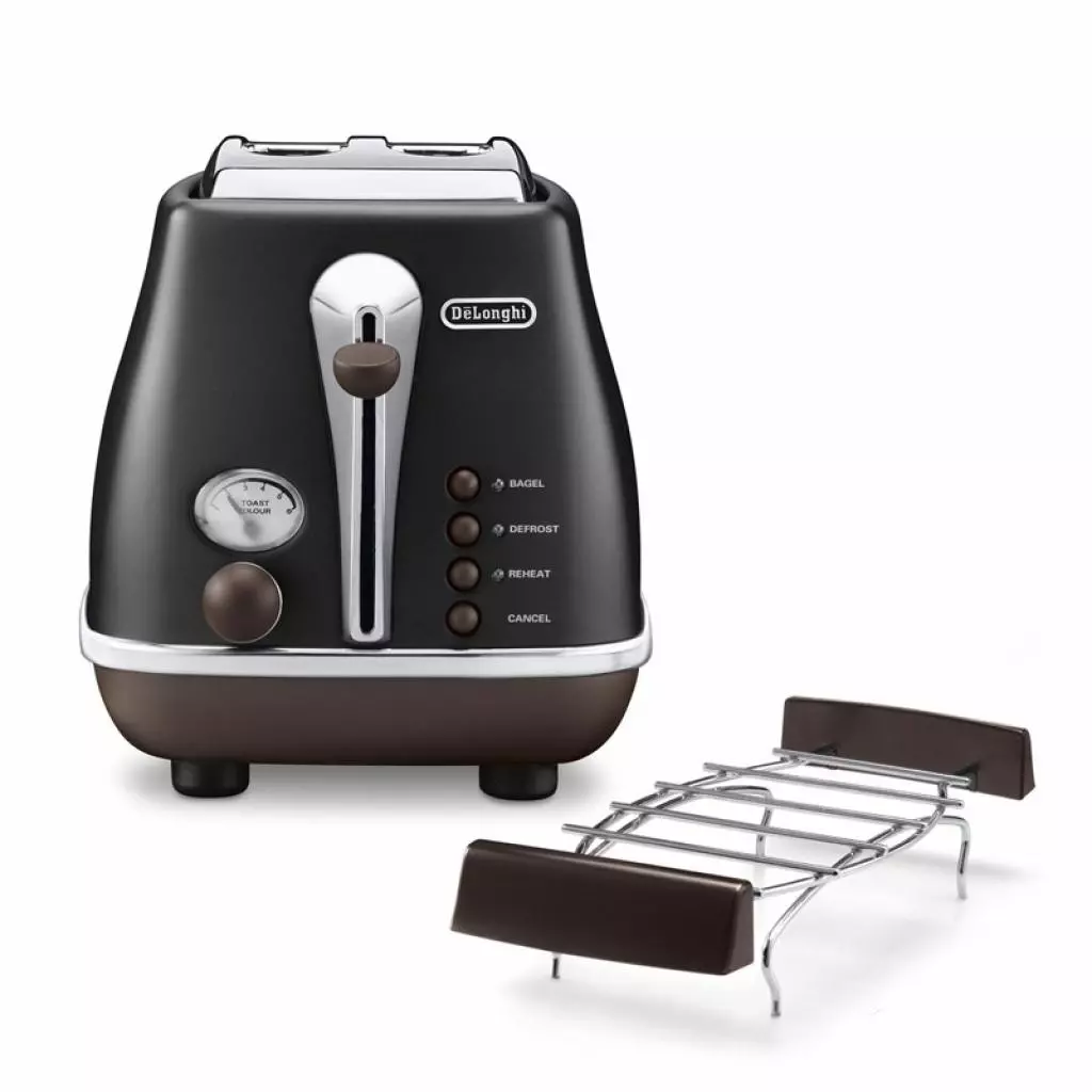 Тостер DeLonghi CTOV 2103.BK - 4 Тостер DeLonghi CTOV 2103.BK - 4