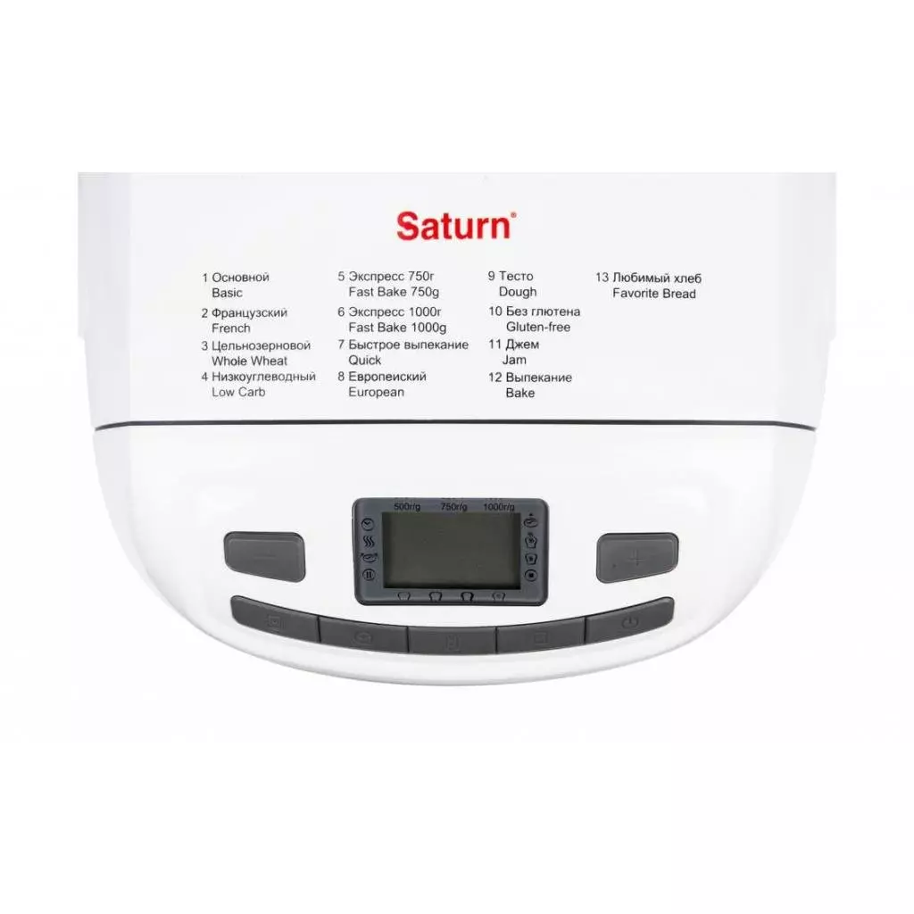 Хлебопечка Saturn ST-EC0126 - 4 Хлебопечка Saturn ST-EC0126 - 4