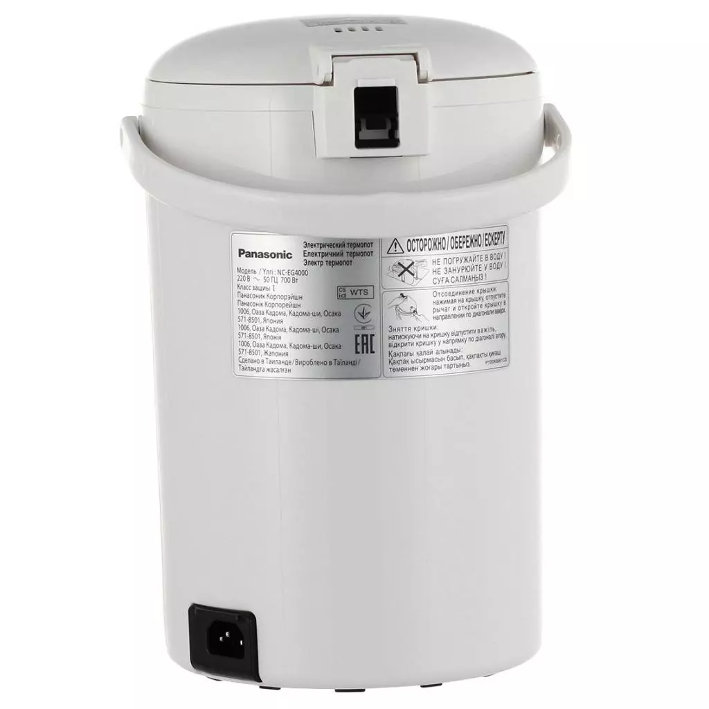 Электрочайник Panasonic NC-EG4000WTS - 3 Электрочайник Panasonic NC-EG4000WTS - 3