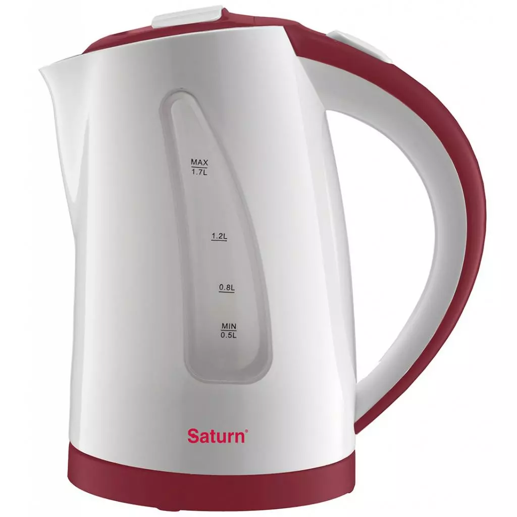 Электрочайник Saturn ST-EK8425white with burgu - 1 Электрочайник Saturn ST-EK8425white with burgu - 1