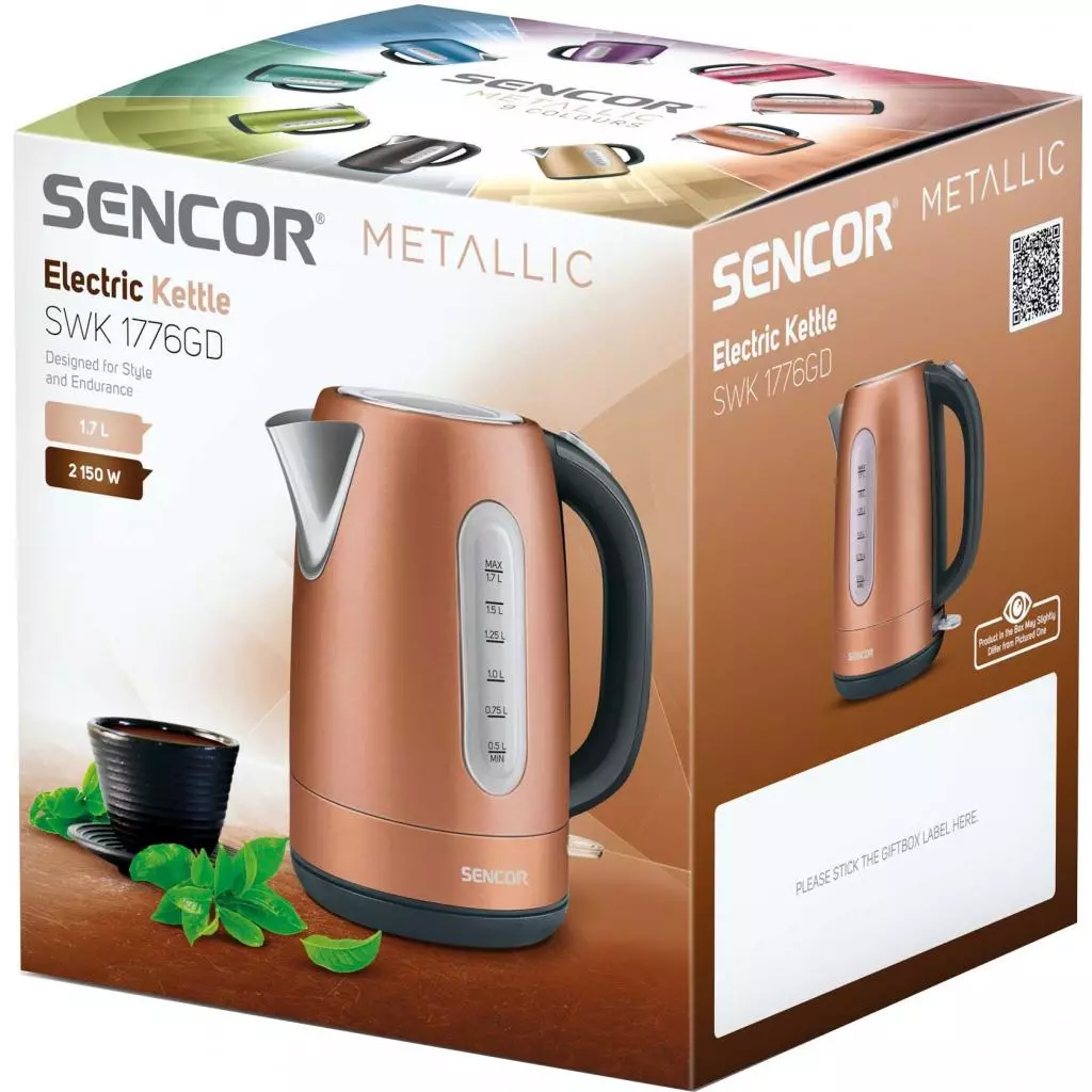 Электрочайник Sencor SWK1776GD - 5