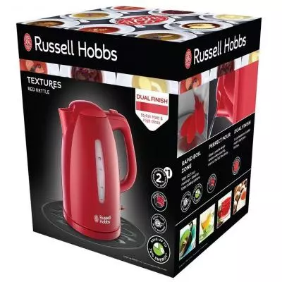 Электрочайник Russell Hobbs Textures Red (21272-70) - 3