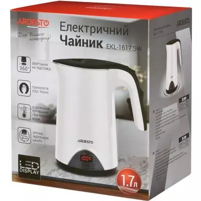 Электрочайник Ardesto EKL-1617SW - 5