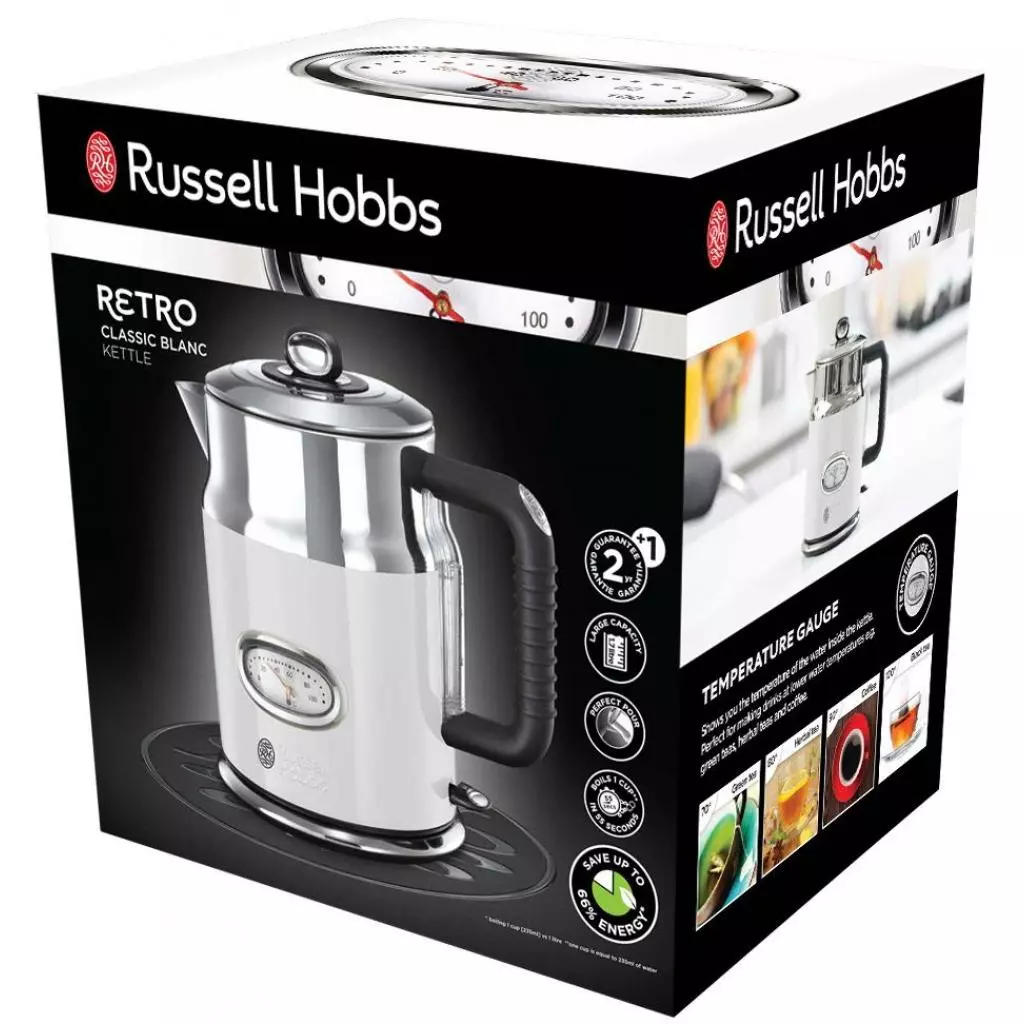 Электрочайник Russell Hobbs 21674-70 Retro - 4 Электрочайник Russell Hobbs 21674-70 Retro - 4