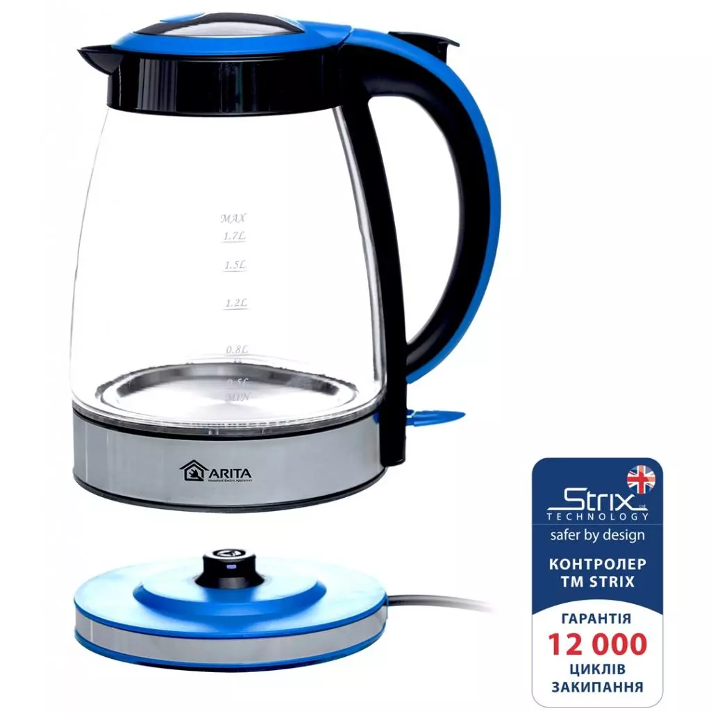 Электрочайник Arita AKT-9205BL - 1