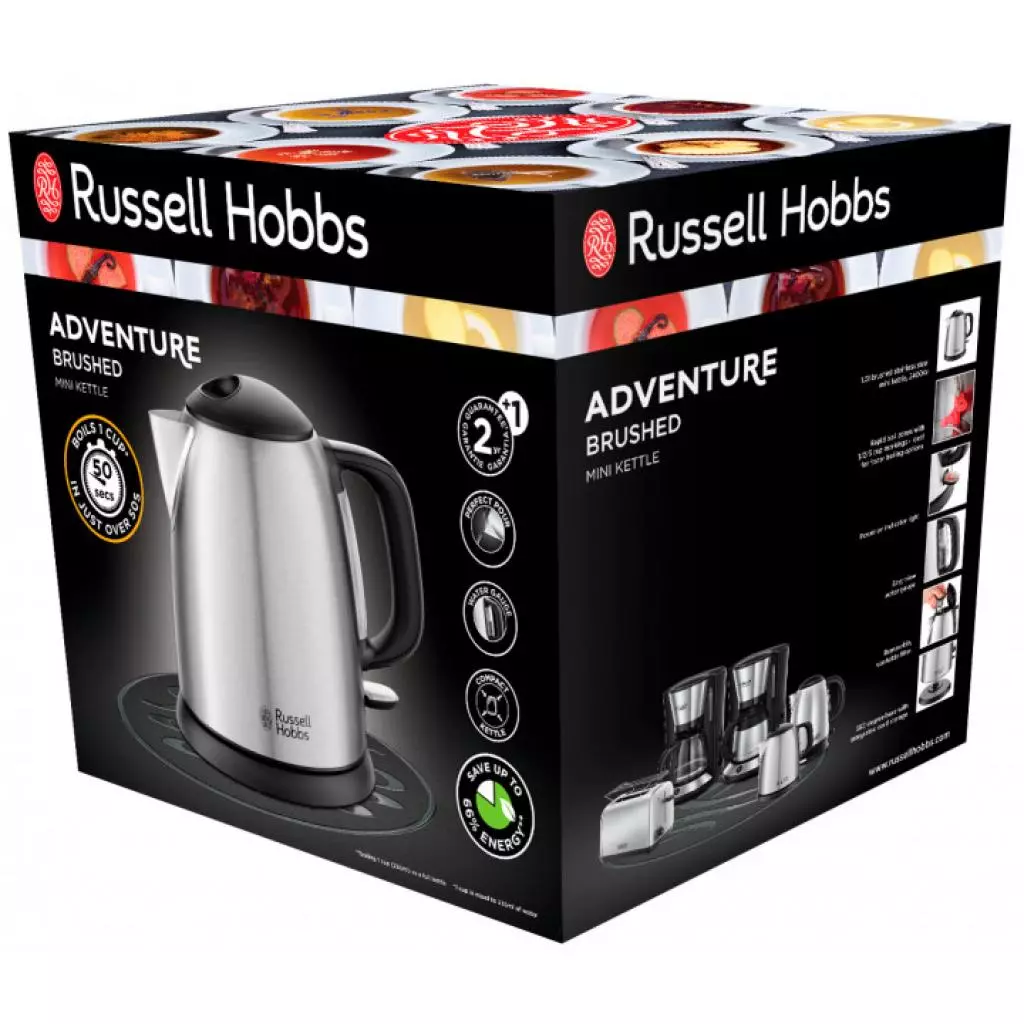 Электрочайник Russell Hobbs Adventure (24991-70) - 5 Электрочайник Russell Hobbs Adventure (24991-70) - 5