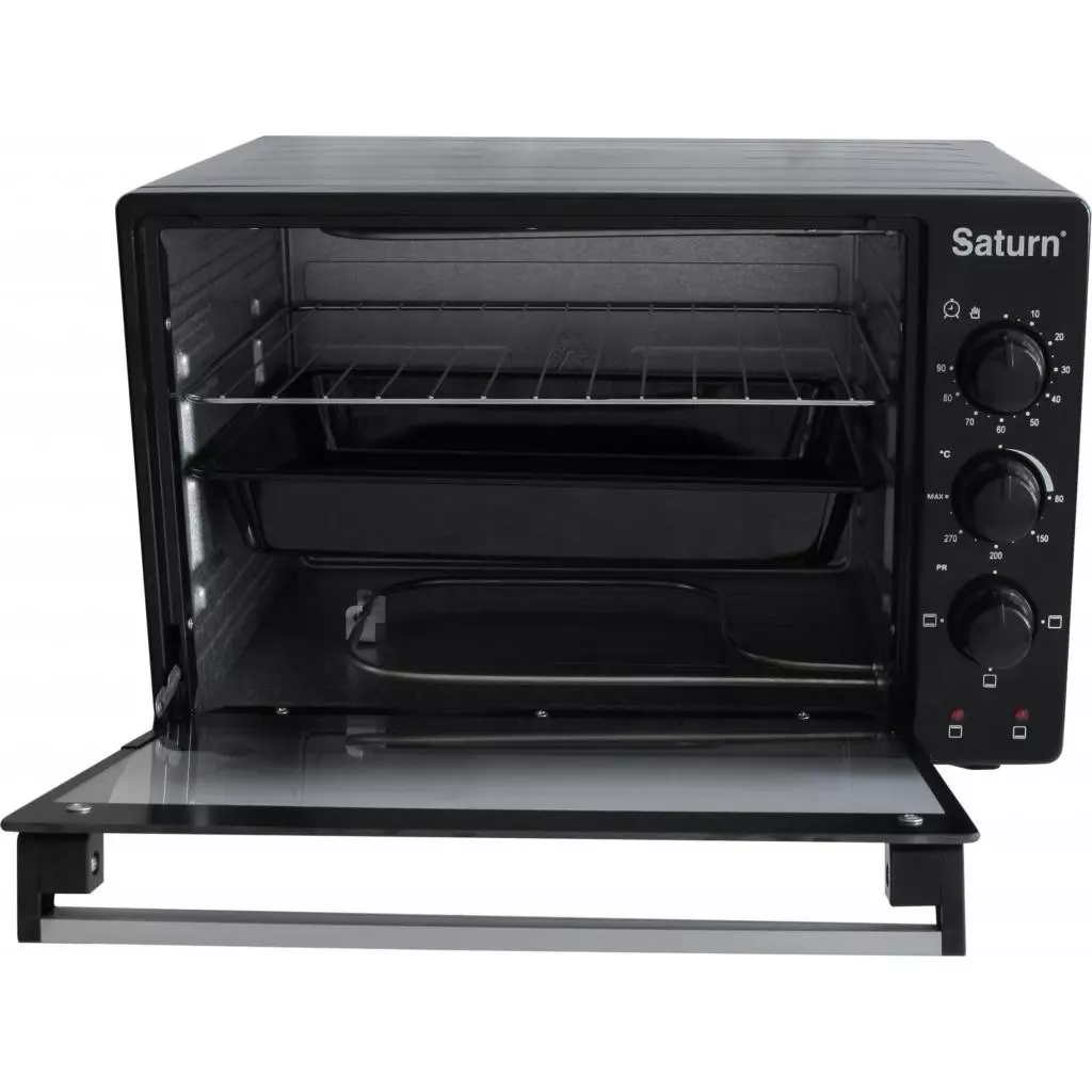 Электропечь Saturn ST-EC3401 Black - 1 Электропечь Saturn ST-EC3401 Black - 1