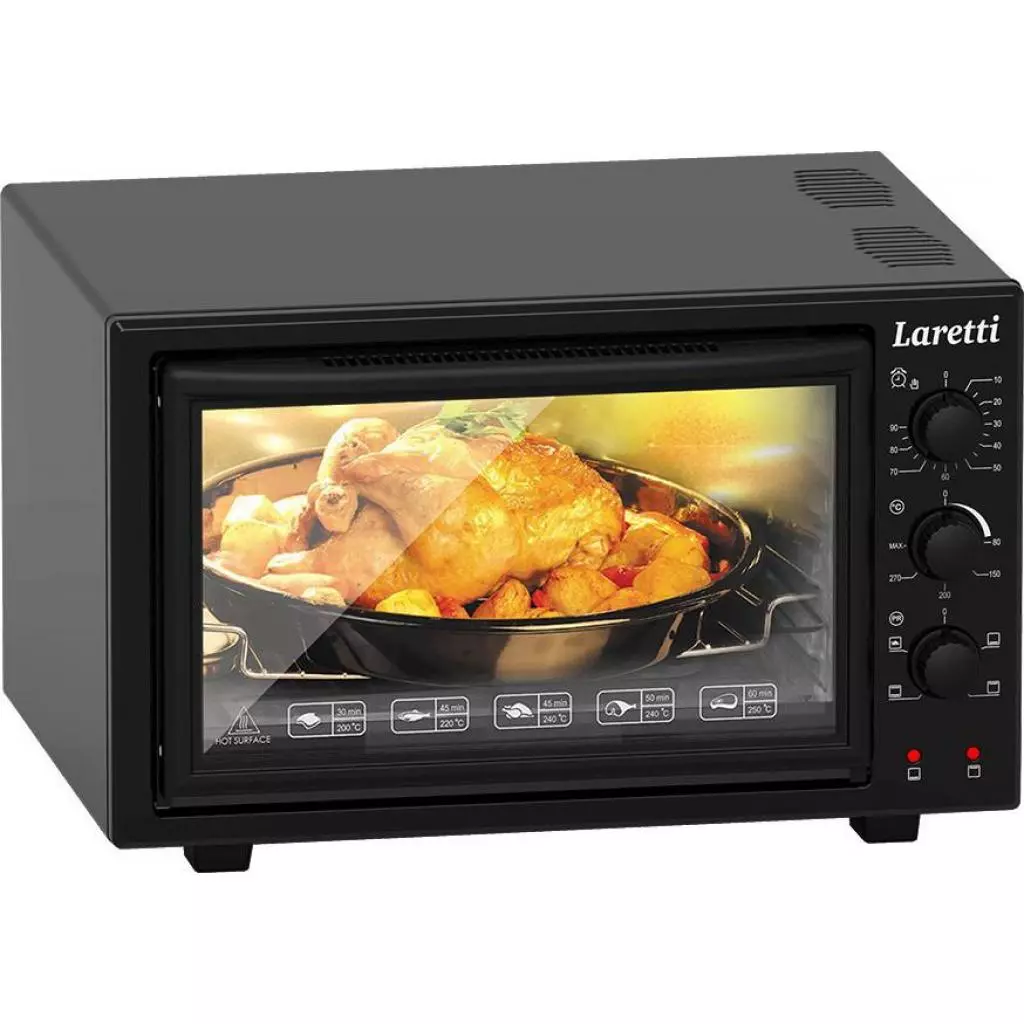 Электропечь Laretti LR-EC3804 Black