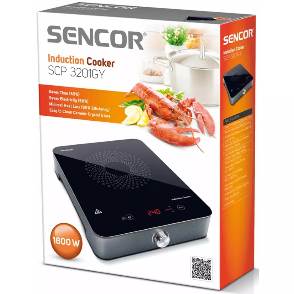 Электроплитка Sencor SCP 3201 GY (SCP3201GY) - 1 Электроплитка Sencor SCP 3201 GY (SCP3201GY) - 1