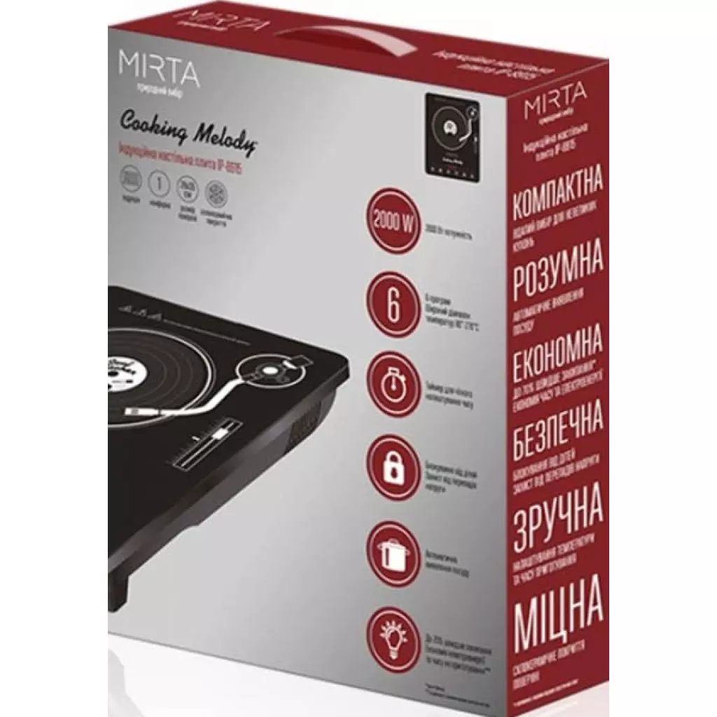 Электроплитка Mirta IP-8915 - 5 Электроплитка Mirta IP-8915 - 5