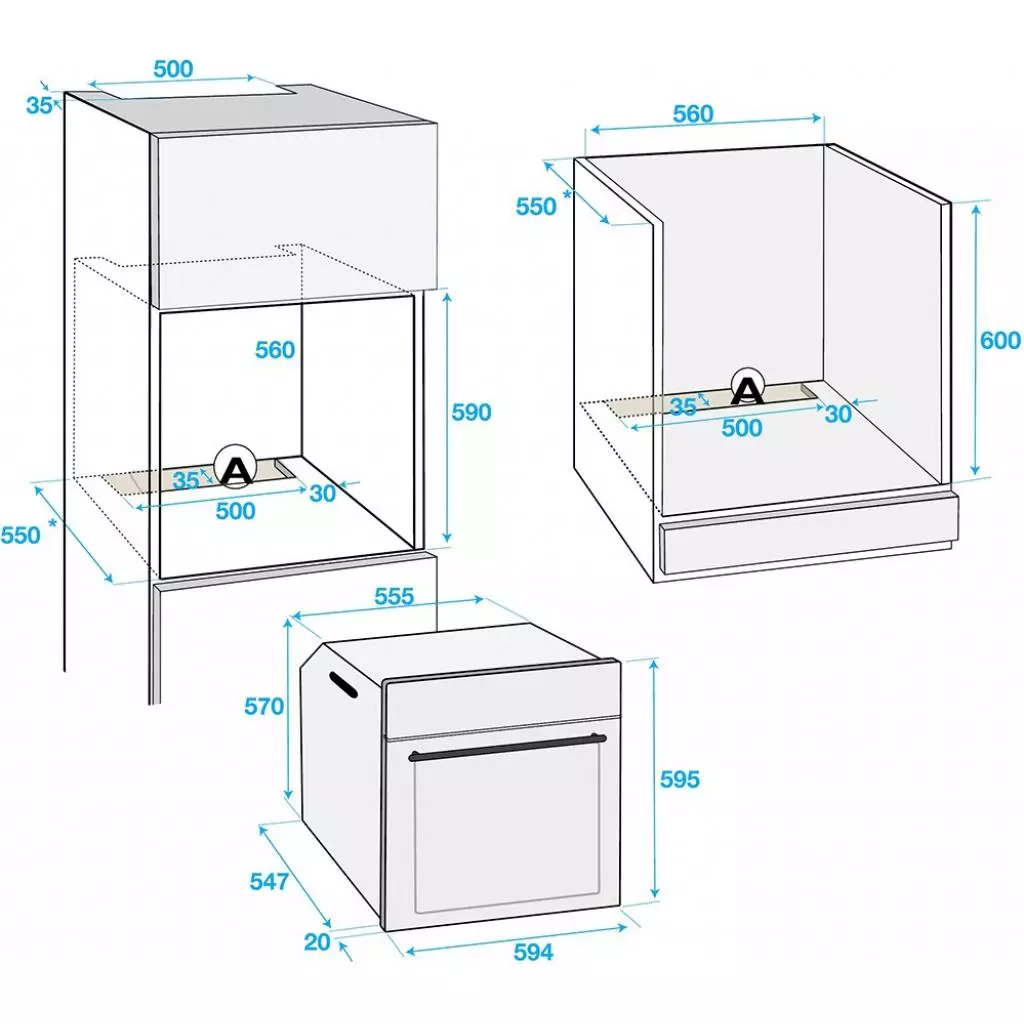Духовой шкаф Beko BIM 24300 BS (BIM24300BS) - 1 Духовой шкаф Beko BIM 24300 BS (BIM24300BS) - 1