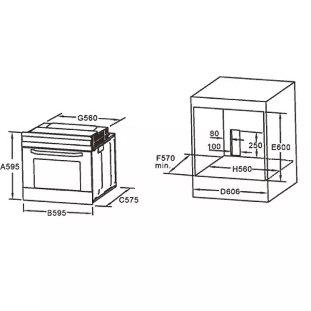 Духовой шкаф Liberty HO 738 AV - 1
