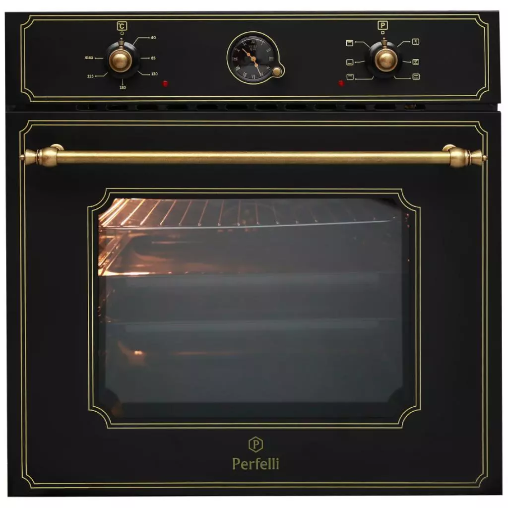 Духовой шкаф Perfelli BOE 6644 BL RETRO - 1 Духовой шкаф Perfelli BOE 6644 BL RETRO - 1