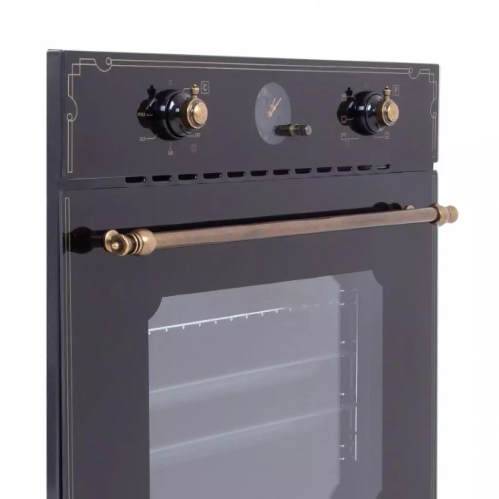Духовой шкаф Perfelli BOE 6645 BL ANTIQUE GLASS - 1 Духовой шкаф Perfelli BOE 6645 BL ANTIQUE GLASS - 1