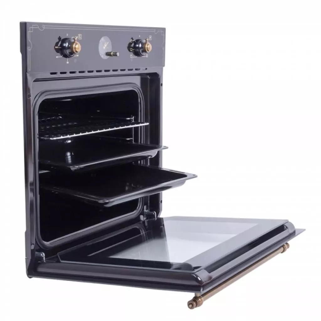 Духовой шкаф Perfelli BOE 6645 BL ANTIQUE GLASS - 4 Духовой шкаф Perfelli BOE 6645 BL ANTIQUE GLASS - 4