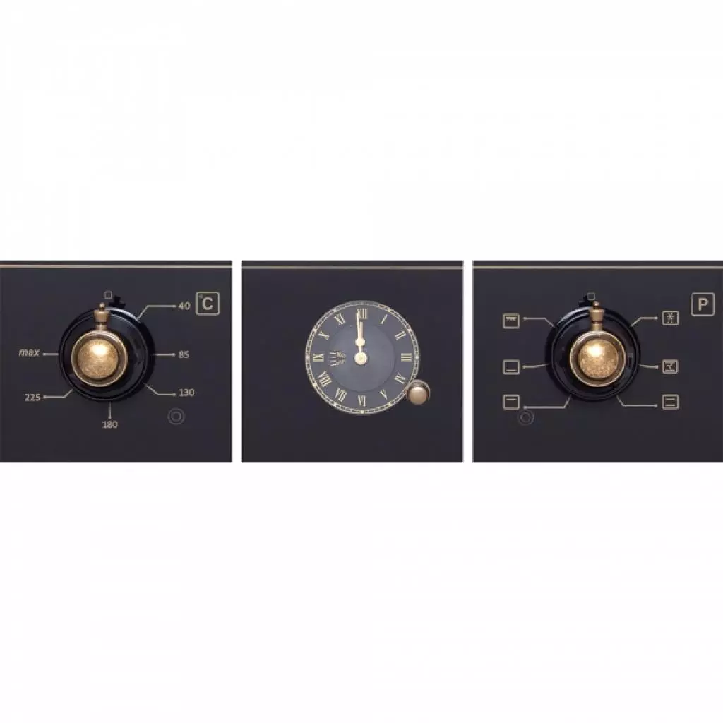 Духовой шкаф Perfelli BOE 6645 BL ANTIQUE GLASS - 6 Духовой шкаф Perfelli BOE 6645 BL ANTIQUE GLASS - 6